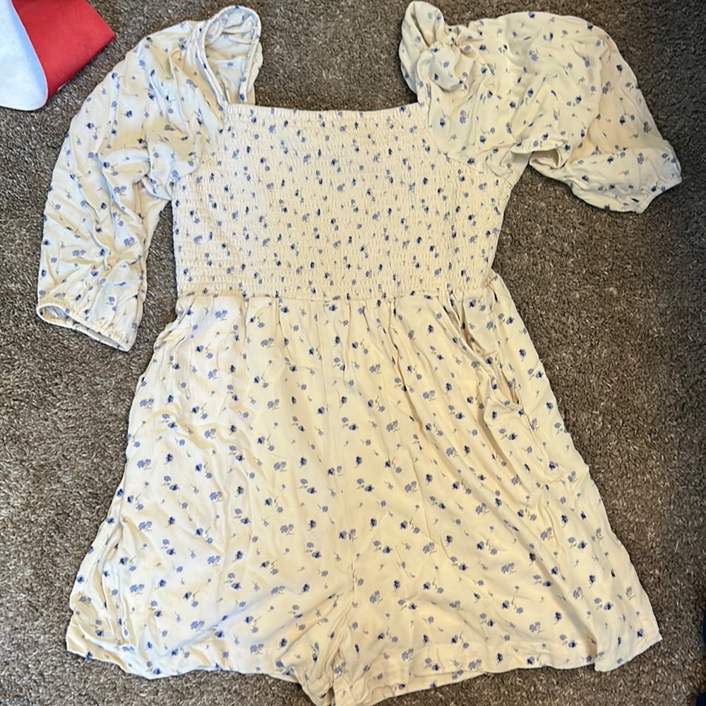 American eagle floral romper